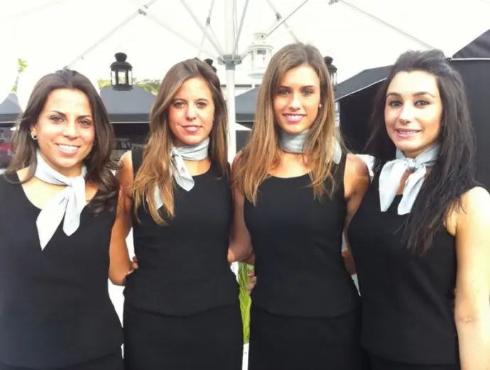 Azafatas de TAIS Events en un congreso